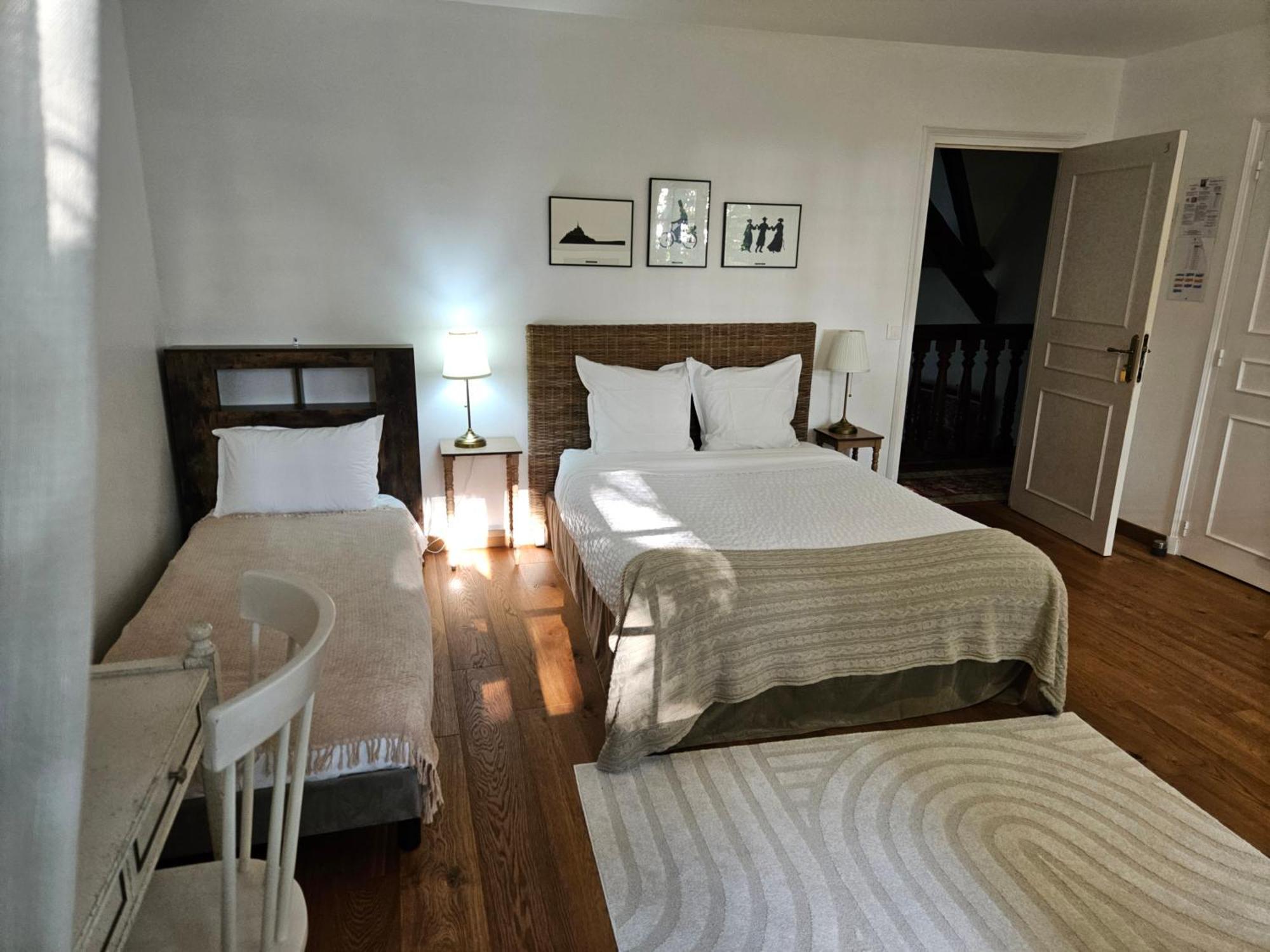 Bed And Breakfast Saultchevreuil, Au Mont Saint Michel วิลล์ดู-เลส์-ปัวล์ส ภายนอก รูปภาพ